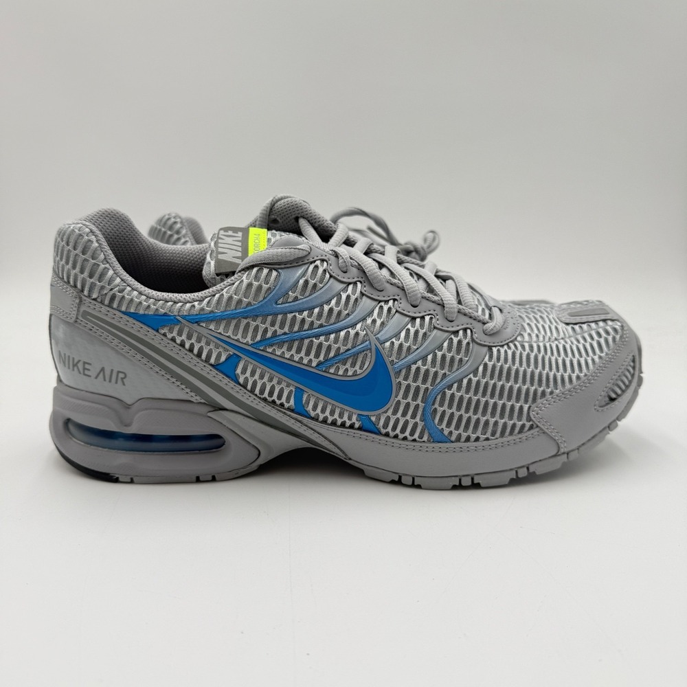 Nike Men's Sz 10 Air Max Torch 4 Wolf Grey Photo Blue Athletic Shoes 343846-014